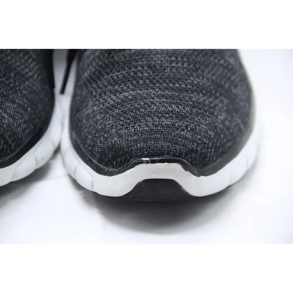 Skechers Skech-Knit Shoes Mens Size 12 Memory Foam Black Athletic Dual Lite